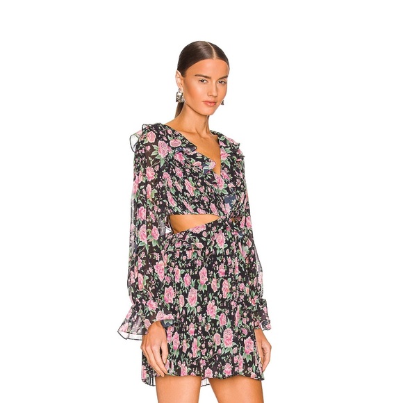 Pleated Romper size 4 never worn $100 - Picture 2 of 4